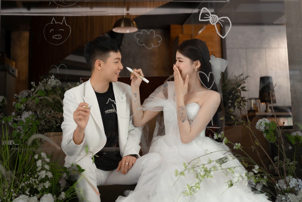 玻璃上的心動