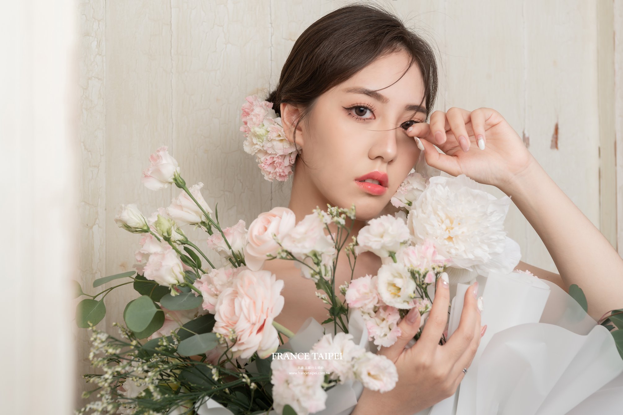 花與我